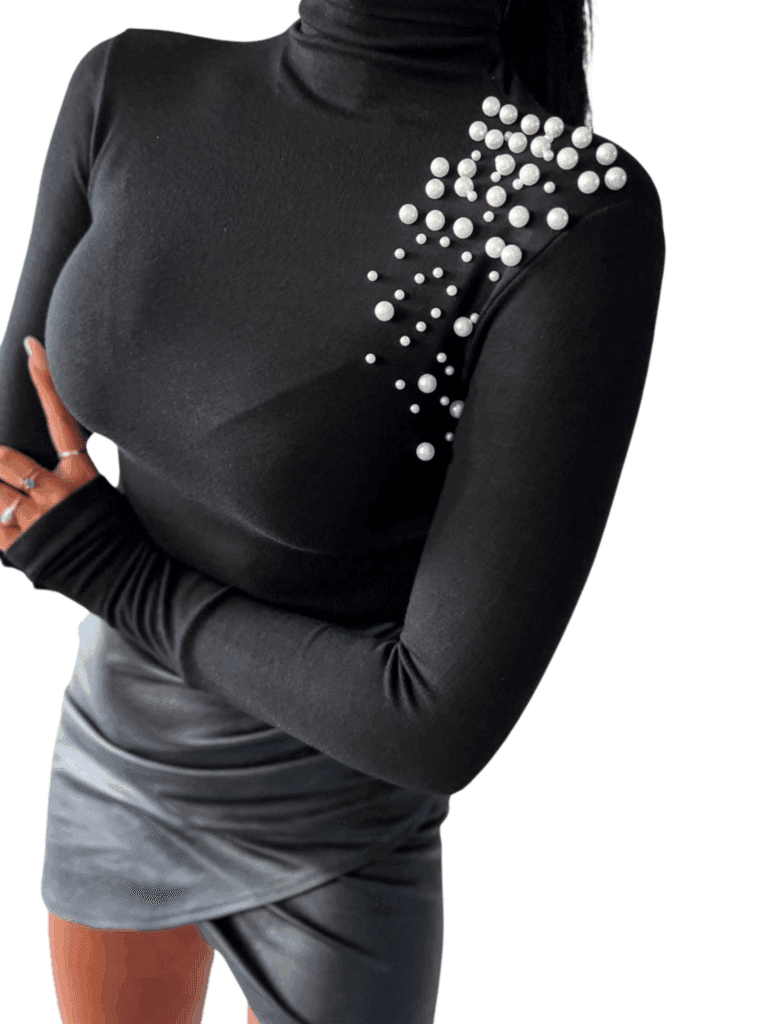 ASTINA gyöngyös garbó - Fekete