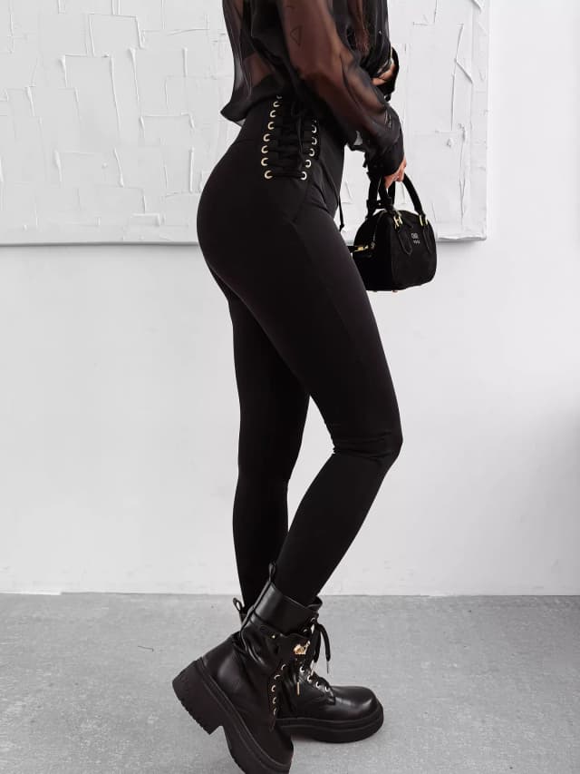 OlaVoga FADED fűzős leggings - Image 3