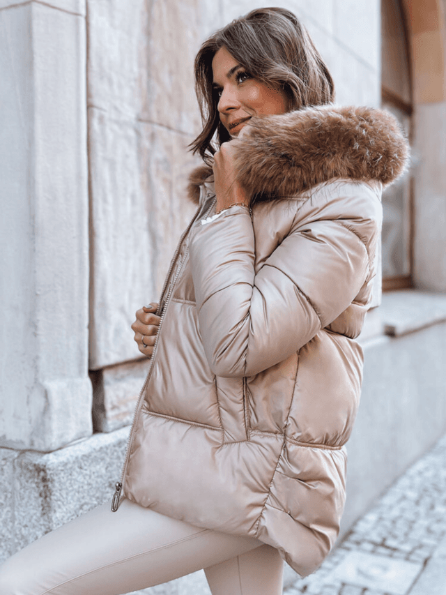 SPARKLE télikabát szőrmés kapucnival - Image 5